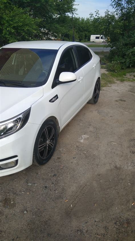 новое лето на 16 — KIA Rio (3G), 1,4 л, 2015 года | колёсные диски | DRIVE2