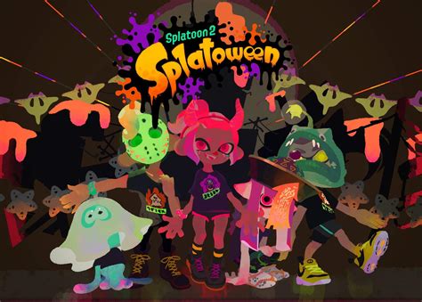 Splatoon 2 Official Artwork For Splatoween Nintendo Switch Amino