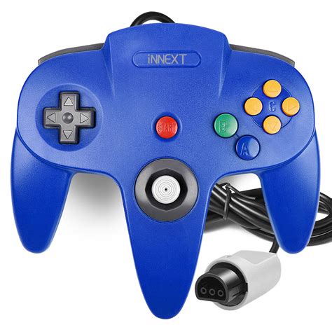 N64 Controller, iNNEXT Classic Retro Wired Controllers Gamepad ...