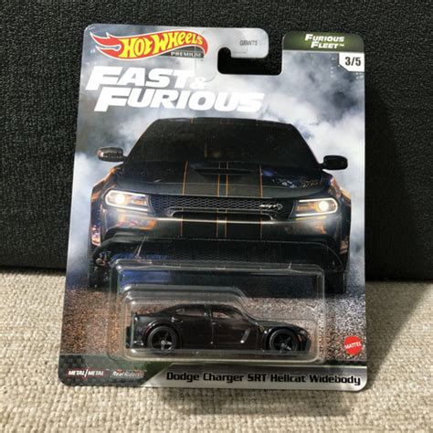 Jual Hot Wheels Premium Fast Furious Dodge Charger Srt Hellcat Widebody Furious Fleet Kota