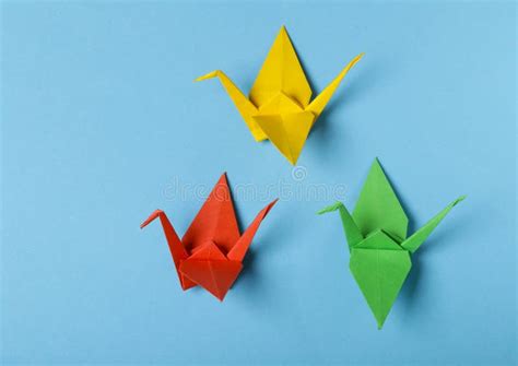 Origami paper crane stock photo. Image of hobby, copy - 159181092