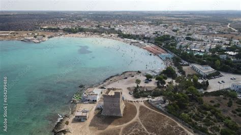 Torre Squillace Is A Coastal Tower Of Salento Located In The Northern