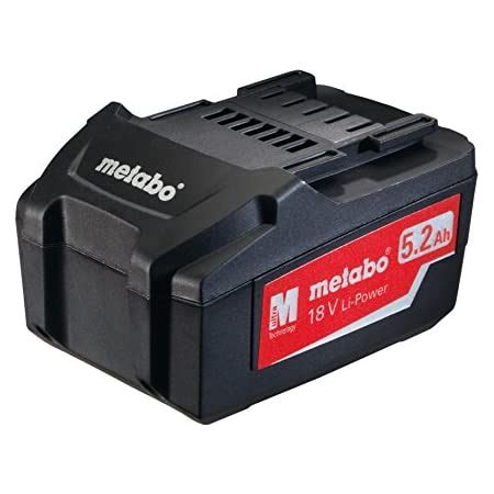 Batterie Metabo V Ah Li Power Pour Les Appareils Lectriques Et