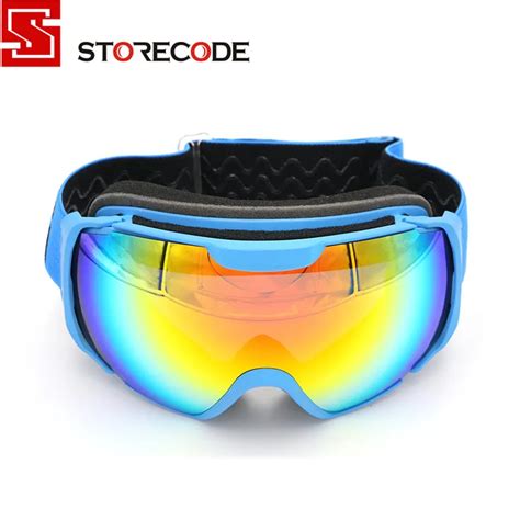 Storecode Brand Ski Goggles Double Uv400 Anti Fog Ski Mask Glasses