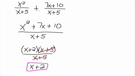 Steps For Adding Rational Expressions