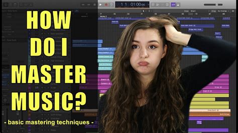 How Do You Master A Song Basic Mastering Techniques Youtube