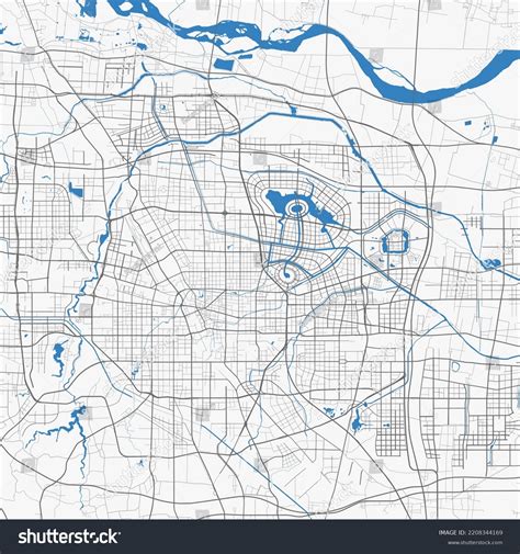 Zhengzhou Map Detailed Map Zhengzhou City