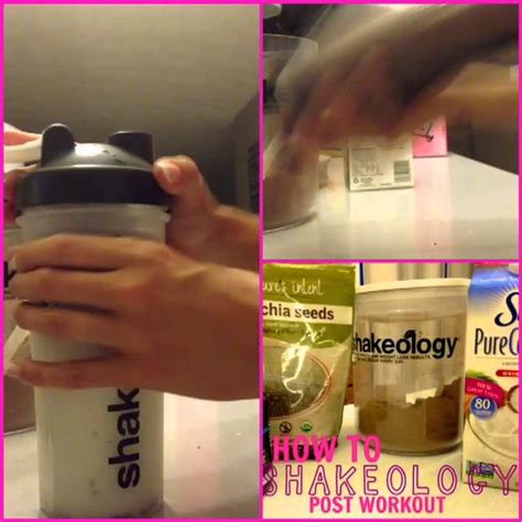 How To Make Shakeology As A Meal And Post Workout Fuel Youtube