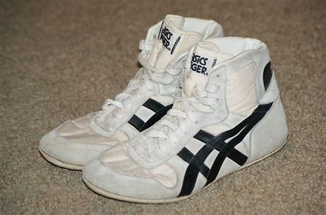 Rare Vintage Asics Tiger Wrestling Shoes Ebay Asics Wrestling Shoes