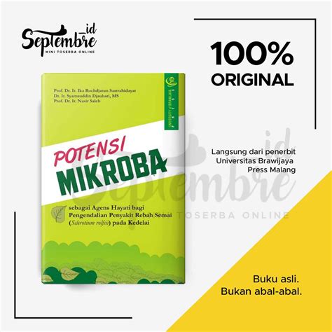 Jual Buku Original Potensi Mikroba Sebagai Agen Hayati Bagi