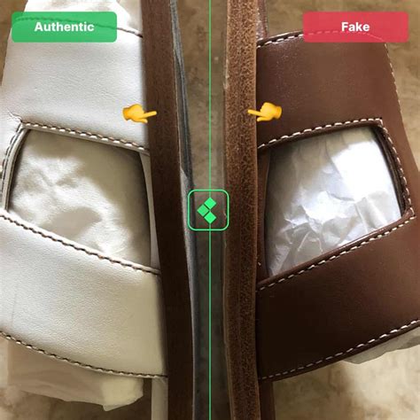 Hermes Oran Sandals Fake Vs Real Guide How To Spot Fake Hermes Oran