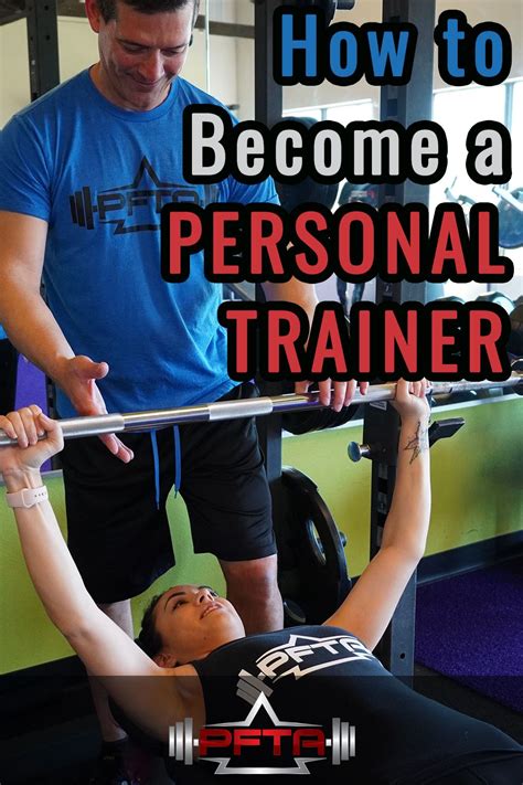 How To Become A Personal Trainer Becoming A Personal Trainer