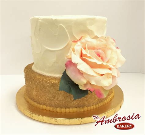 Rough Iced With Kingsblingz Gold Sparkle The Ambrosia Bakery Cake