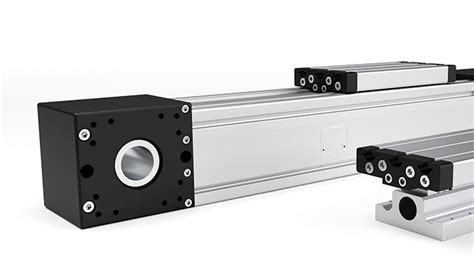 Linear Guides With Toothed Belt Drive Paletti Profile Systems