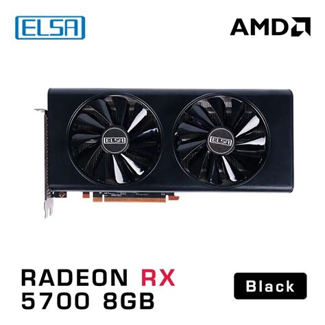 Elsa Siyah Amd Radeon Rx Ekran Kart Gb Gddr Bit Pc Oyun Ve