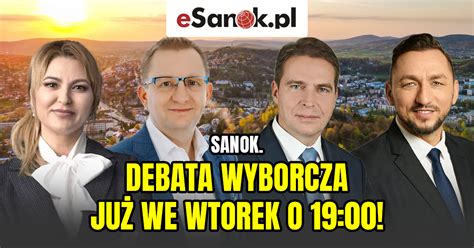 DEBATA WYBORCZA już jutro WAŻNY KOMUNIKAT Portal Esanok pl