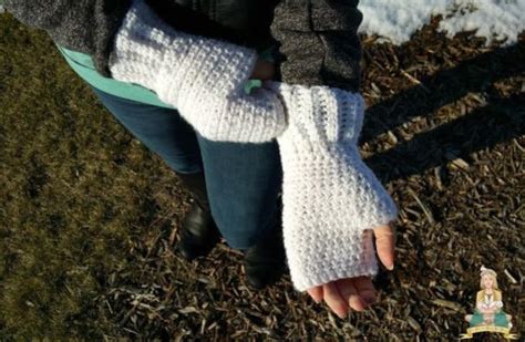 Women's Fingerless Mittens, Fingerless Gloves, Women's Gift, Winter ...