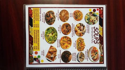 Menu at Genesis restaurant, Houston, Bissonnet St