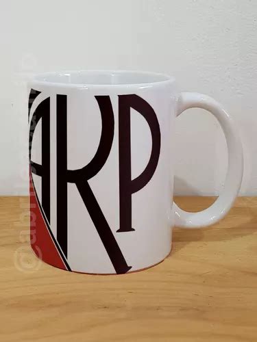 Taza River Plate Escudo Histórico Cerámica Importada Orca en venta en