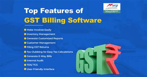 Top Features To Look For In A Gst Billing Software For Your Business Marg Erp Blog