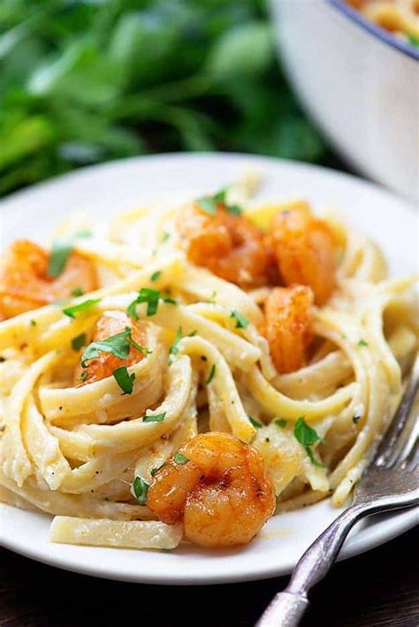 Creamy Shrimp Alfredo Pasta Recipe Buns In My Oven