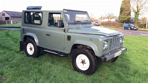 Land Rover Defender Station Wagon In Keswick Green Youtube