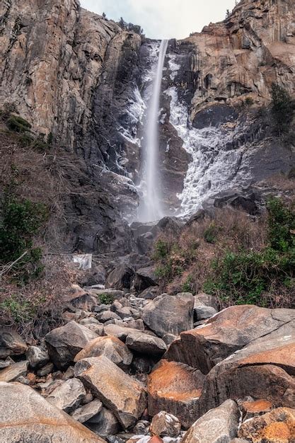 Premium Photo View Of Bridalveil Fall In Yosemite National Park