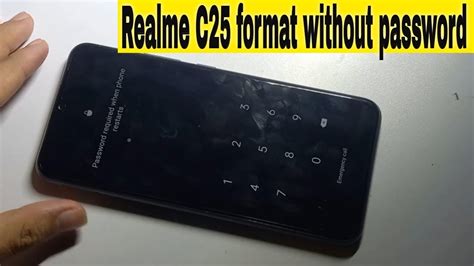 Realme Rmx3191 Password Realme C25 Forgot Password Realme C25 Format