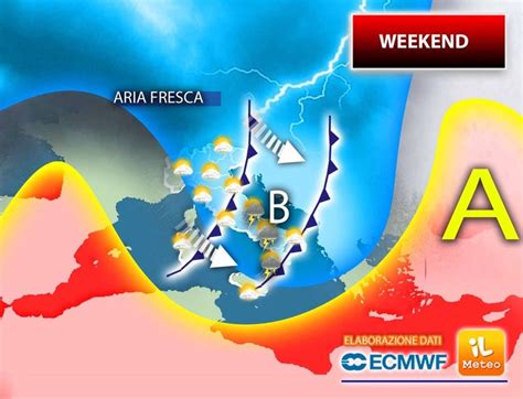 Meteo WEEKEND Condizionato Dal Ciclone CIRCE Ma La Previsione Per