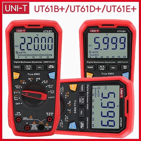 Uni T Ut B Ut E Ut D Handheld Digital Multimeter Auto Range