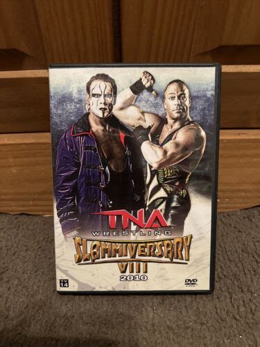 Tna Wrestling Slammiversary Viii 8 Dvd 2010 Sting Rvd Jeff Hardy