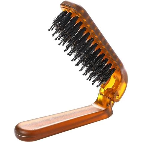 Brosse À Cheveux Pliante De Voyage Poils Peigne À Cheveux Pliable