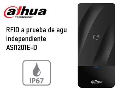 DAHUA ASR1200ED Lectora De Tarjetas ID 125 Khz Para Exteriores