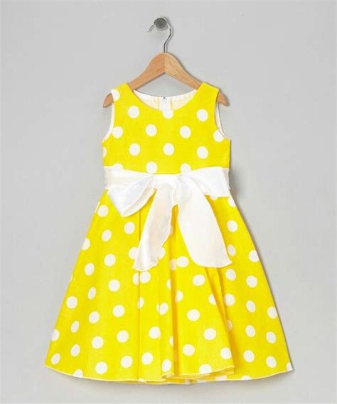 Yellow Polka Dot Sundress Kids Fashion Yellow Toddler