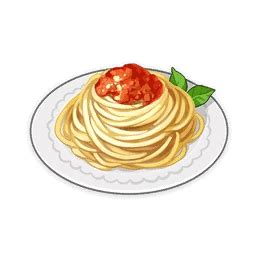 Flaming Red Bolognese - How to Get, Recipe, and Effect - Genshin DB