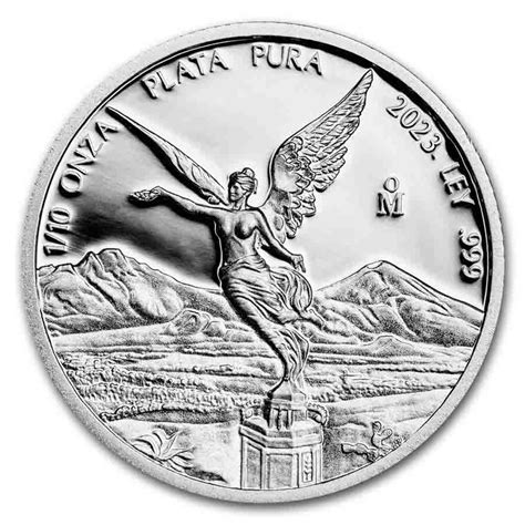 2023 1/10 Onza Mexican Silver Libertad Coin BU | European Mint