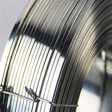 Stainless Steel Flat Wire Low Cost Shaped Wire Steel Profile Flat