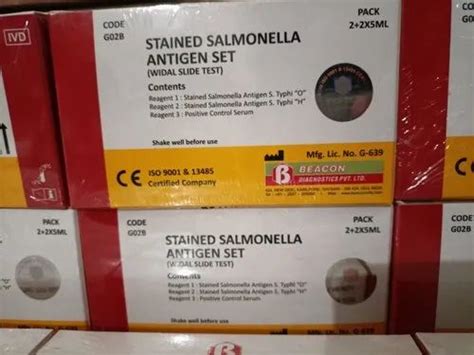 Beacon Stained Salmonella Antigen Set At Rs Kit In Malkajgiri Id