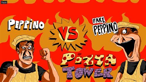 Pizza Tower Peppino Vs Fake Peppino Gameplay Youtube