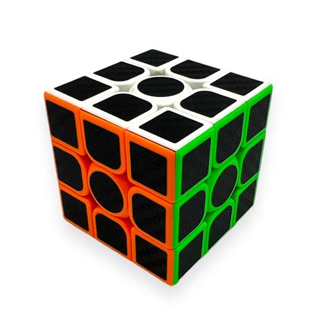 Cubo Magico Profissional Cabono Carbon X X Speed Cube Magi