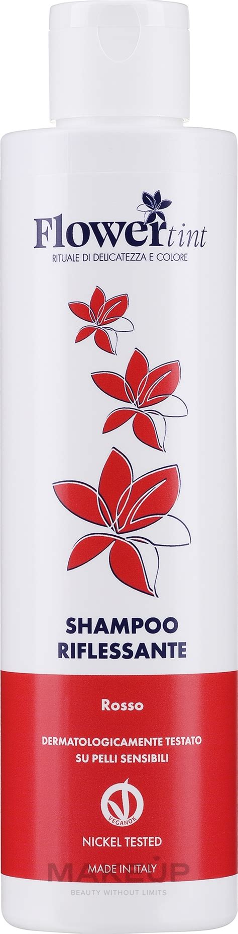 FlowerTint Shampoo Riflessante Rosso - Шампунь для волос тонирующий ...