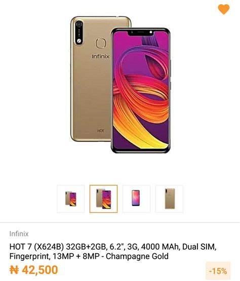 The All New Infinix Hot 7 Is Now Available For Purchase Phones Nigeria