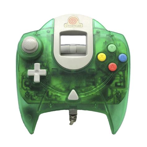 Controle Verde Transparente Dreamcast Meugameusado