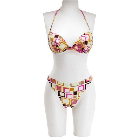 Maillot de bain femme Bikini pièces Kan Multicolore Last Pric