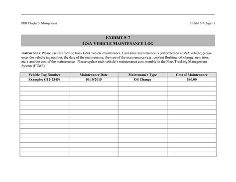 43 Printable Vehicle Maintenance Log Templates ᐅ TemplateLab