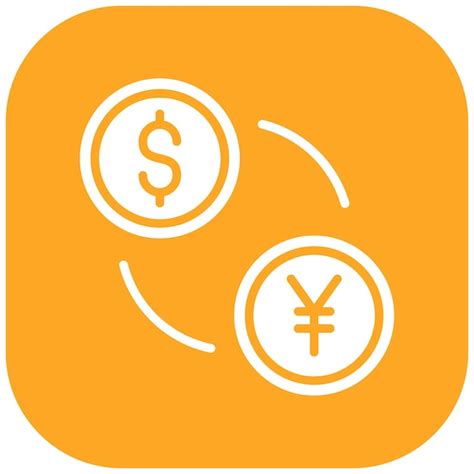 Estilo de la ilustración del vector de conversión de dinero Vector