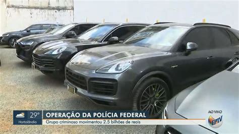 Vídeo Polícia Federal De Campinas Apreende Carros De Luxo Em Operação