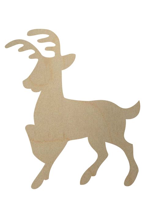 Plywood Reindeer Cutout Nonlibuys