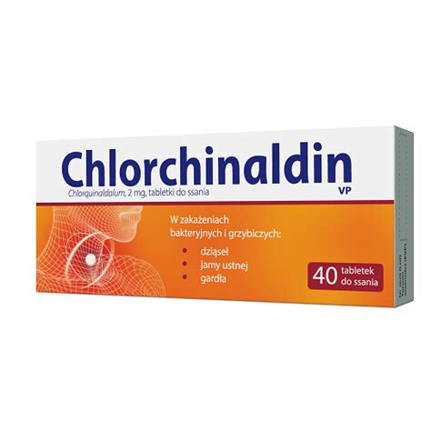 CHLORCHINALDIN VP 40 Tabletek Cena I Opinie Apteka Internetowa