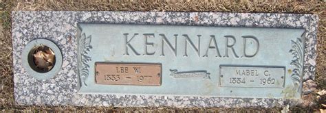 Lee Levi Wilkinson Kennard Find A Grave Memorial